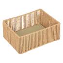 Set of 3 Baskets "Ali" Beige, H.11/9/8 cm Beige