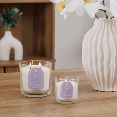 Scented candle "floa" orchid, 610g
