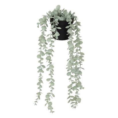 Artificial potted eucalyptus "merly" green, h. 51 cm