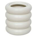 Decorative Box "Mike" Ceramic, White, 14.7x11.2 cm White