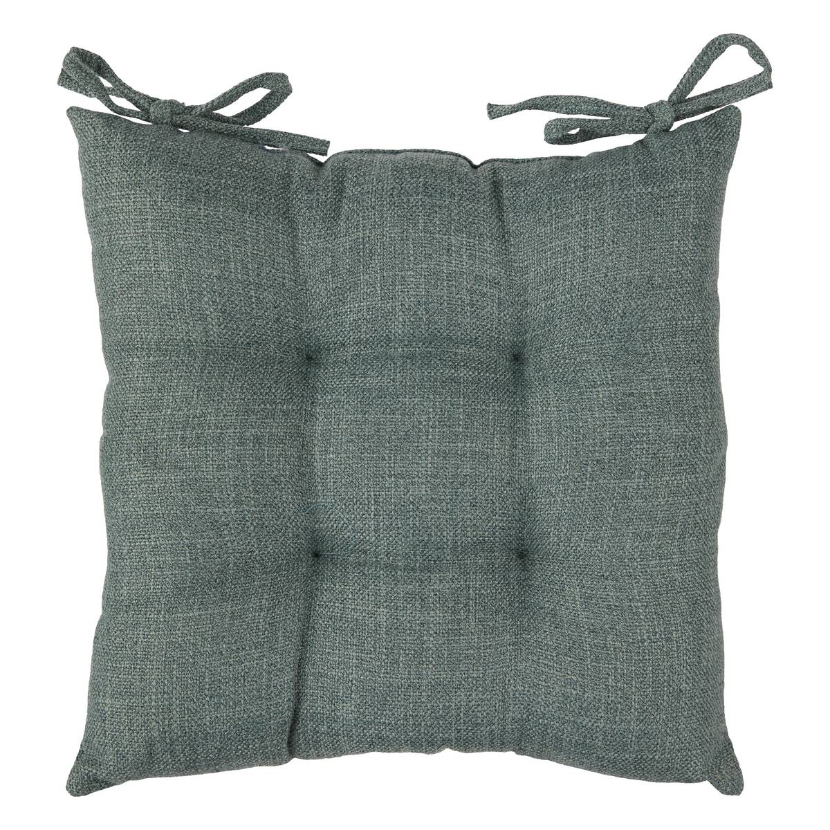 Chair pad "Clem" Dark Green, 38x38 cm Dark green
