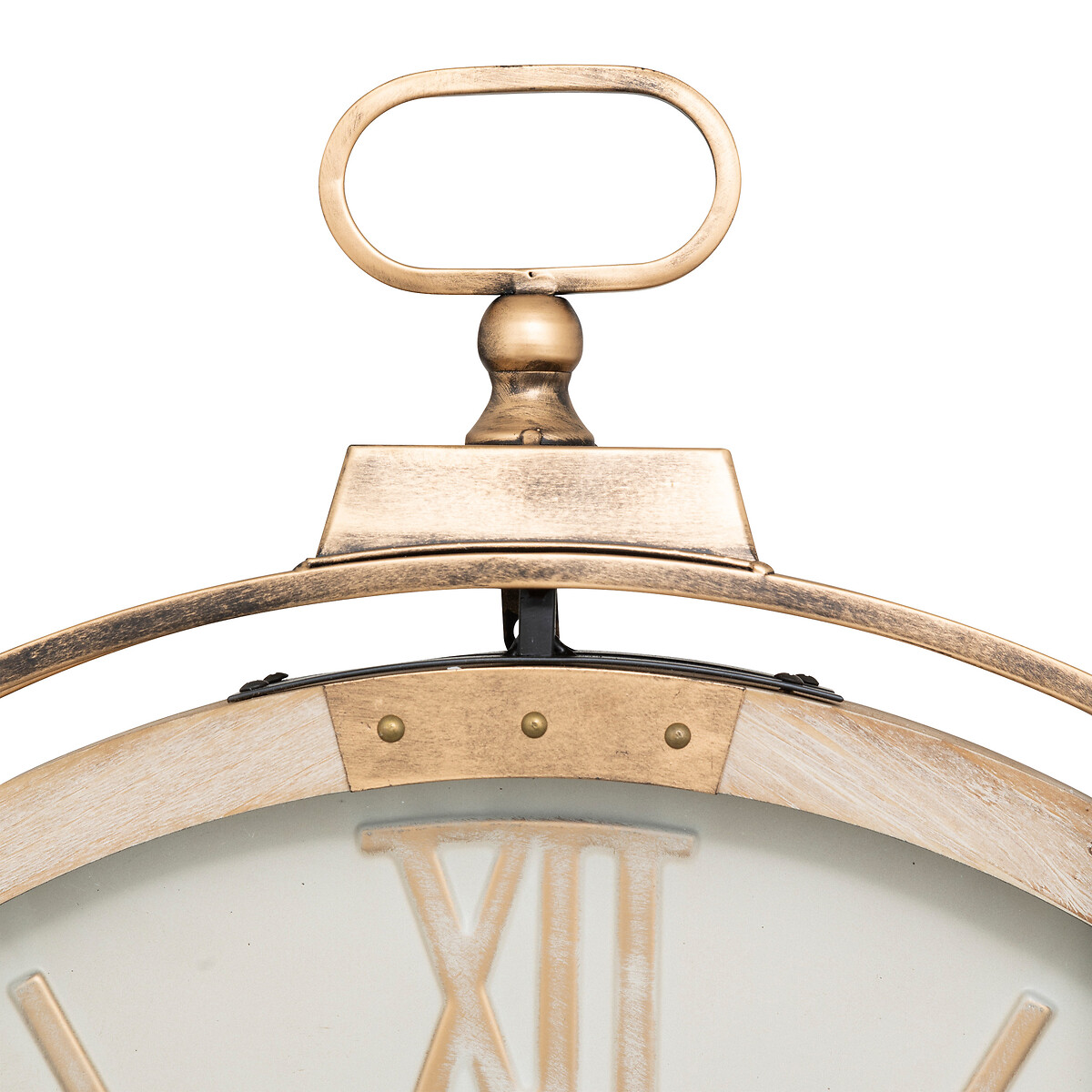 Clock "Sonika" Beige, L. 74 cm Beige