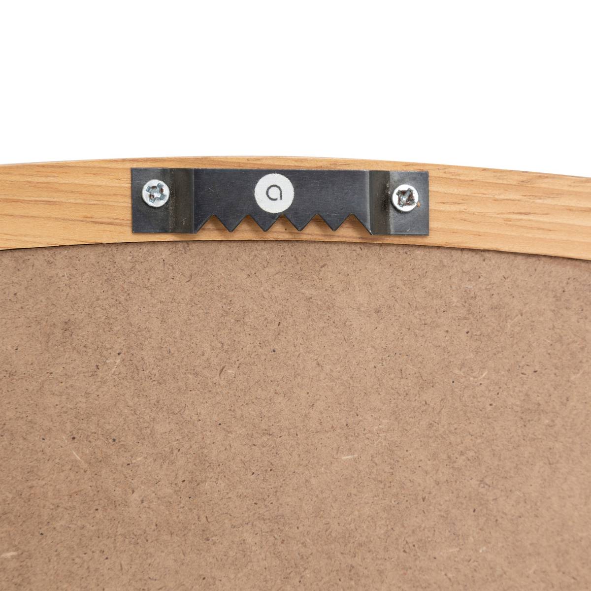Mirror "Kim" Beige, Ø 110 cm Beige
