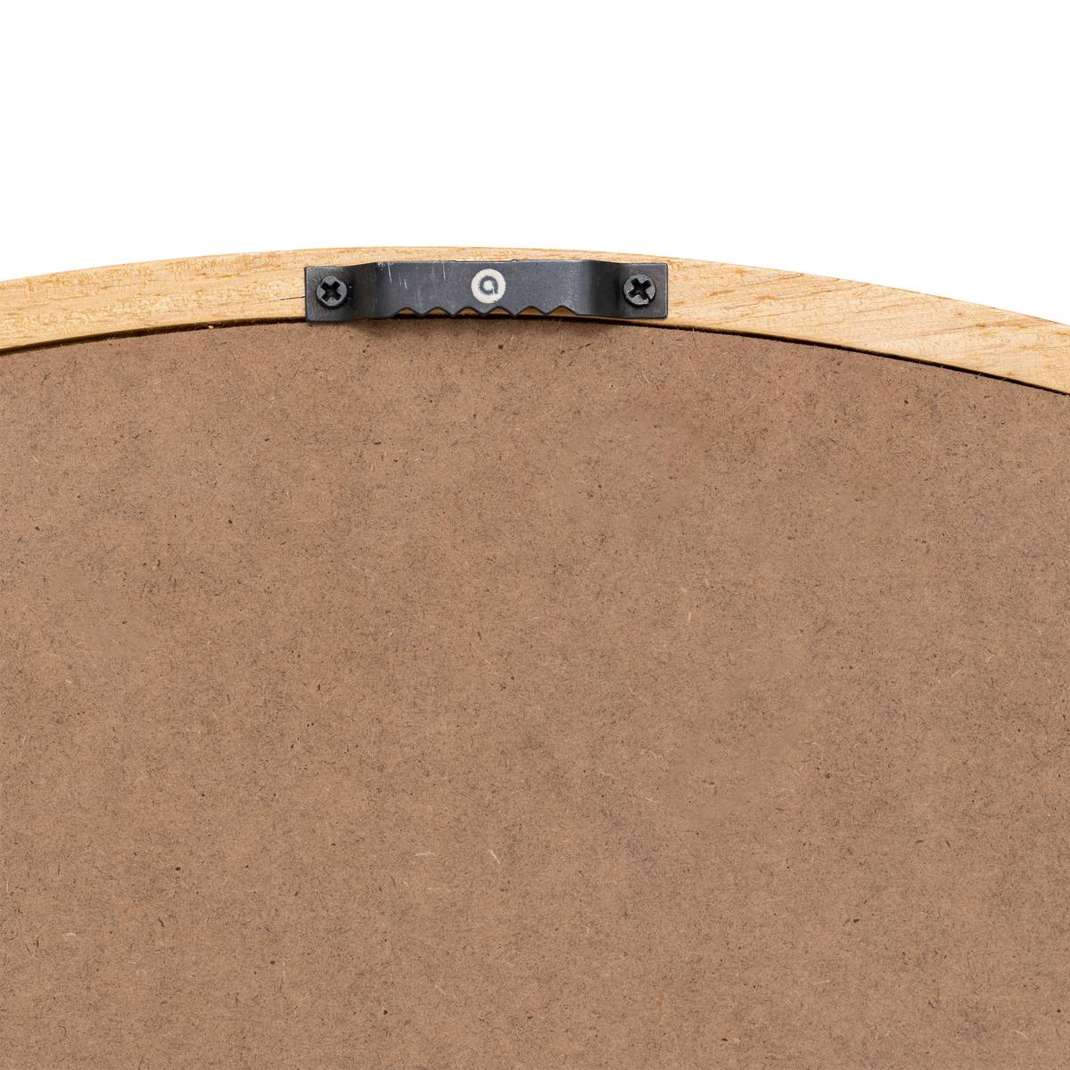 Mirror "Kim" Brown, D.75 cm Brown