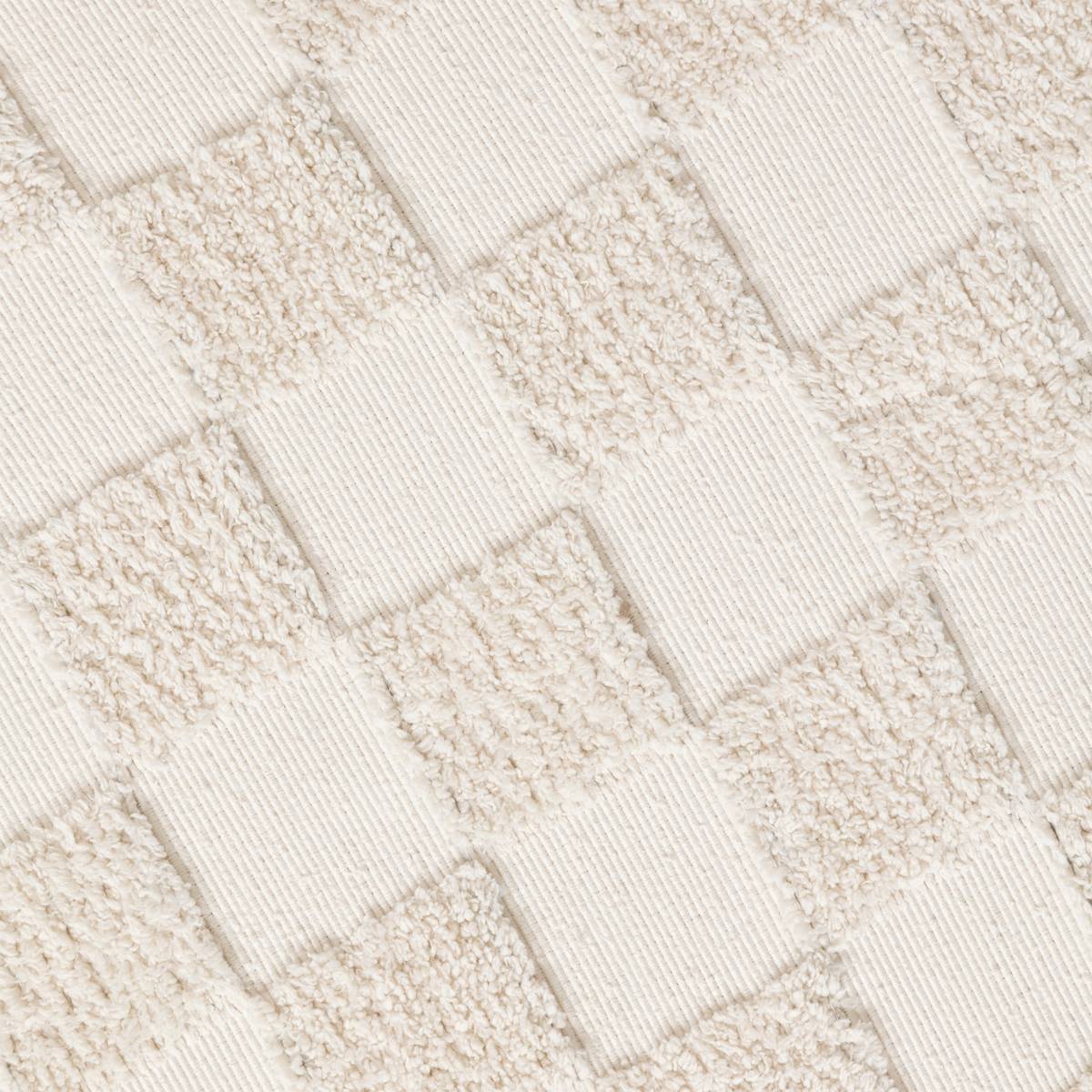 Folding Pouf "Pasti" White, D.38x38 cm White