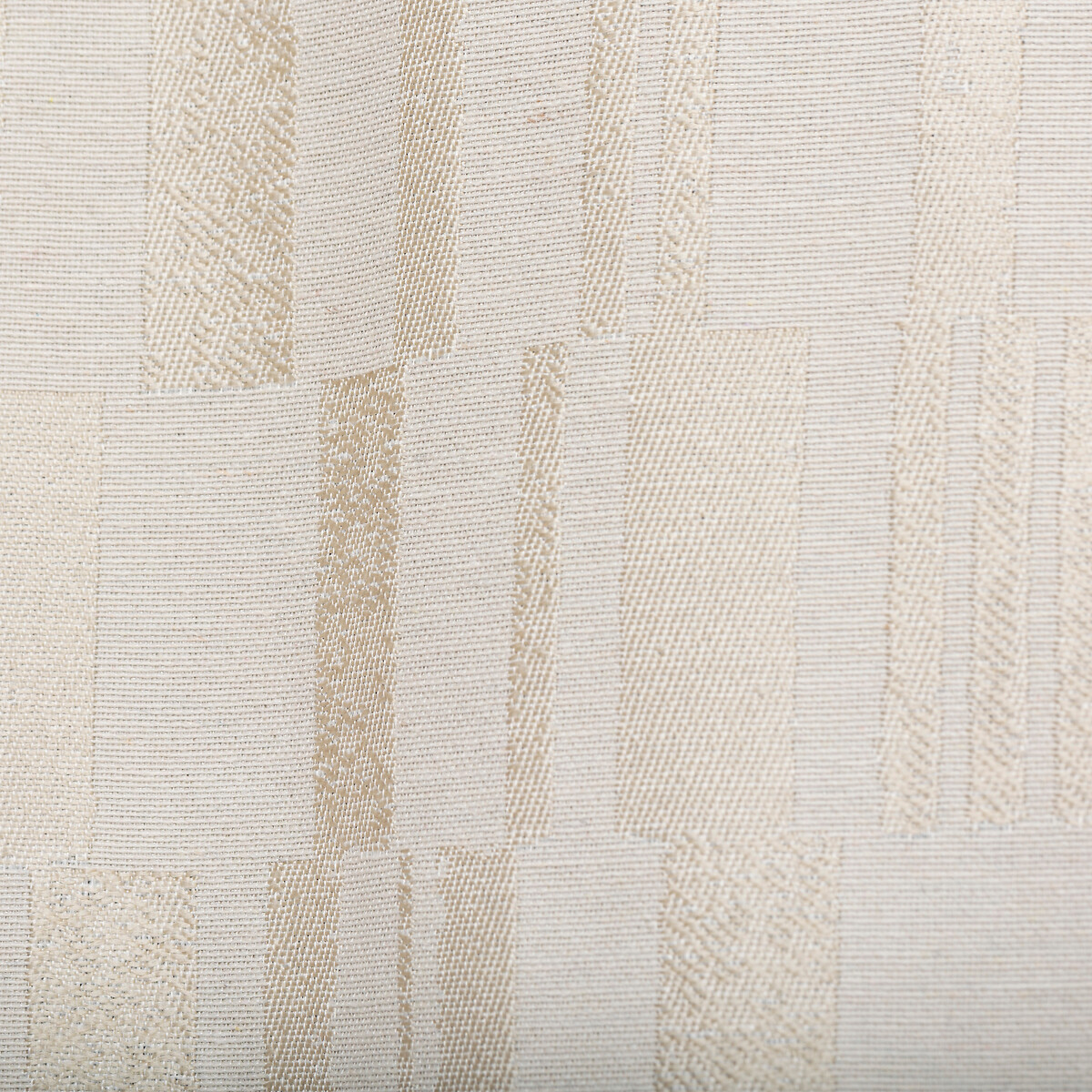 Curtain "Leyna" Jacquard, Linen, 140x260 cm Linen beige