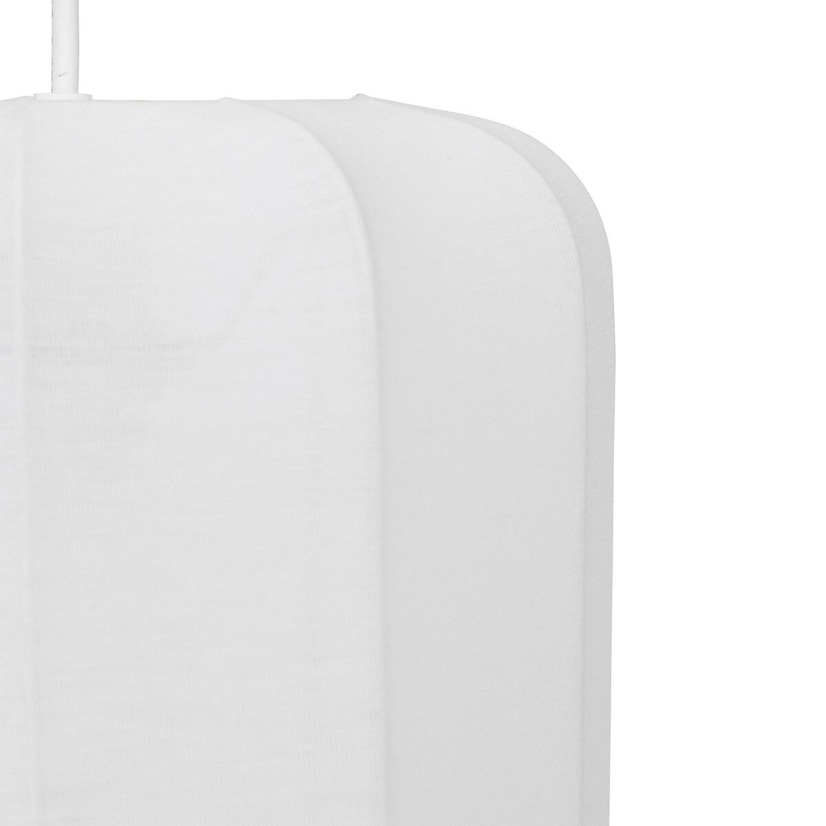 Pendant Light "Tobie" Cotton, White, D. 25 cm White