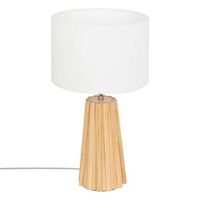 Table lamp "adon" beige, h. 53 cm
