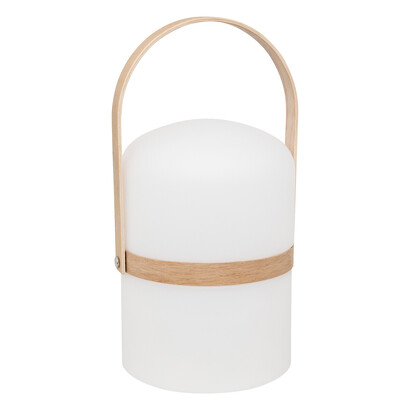 Kiara outdoor usb rechargeable lamp white h. 36 cm