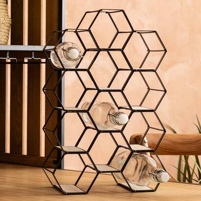 Decorative storage Bottle rack