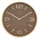 Clock "Ellis" Tonka Brown, D. 30 cm Tonka brown