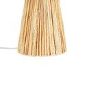 Table lamp "Orane" Raffia, Beige, H. 34 cm Beige