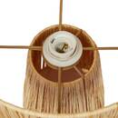 Table lamp "Orane" Raffia, Beige, H. 34 cm Beige