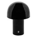 LED USB Table Lamp "Zola" Black, H. 20 cm Black
