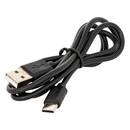 LED USB Table Lamp "Zola" Black, H. 20 cm Black