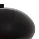 Mushroom Table Lamp "Savio" Black, H. 38 cm Black