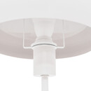 Mushroom Table Lamp "Savio" Beige, H. 38 cm Beige