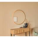 Mirror "Kim" Brown, D.75 cm Brown