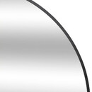 Arch Mirror "Alice" Black, 177x91 cm Black