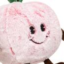 Plush Peach "Peachy" Rose, H. 20 cm Pink