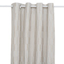 Curtain "Leyna" Jacquard, Linen, 140x260 cm Linen beige