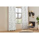 Curtain "Maloe" Jacquard, Khaki Green, 140x260 cm Khaki green