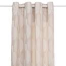 Curtain "Wimbi" Jacquard, Linen, 140x260 cm Linen beige