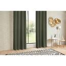 Blackout Curtain "Odelie" Khaki green, 140x260 cm Khaki green