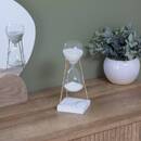 Hourglass "Olen" Gray, H.21 cm Grey