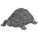 Outdoor Figurine Turtle "Francky" Gray, H.21.5 cm Grey