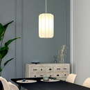 Pendant Light "Tobie" Cotton, White, D. 25 cm White