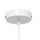 Pendant Light "Tobie" Cotton, White, D. 25 cm White