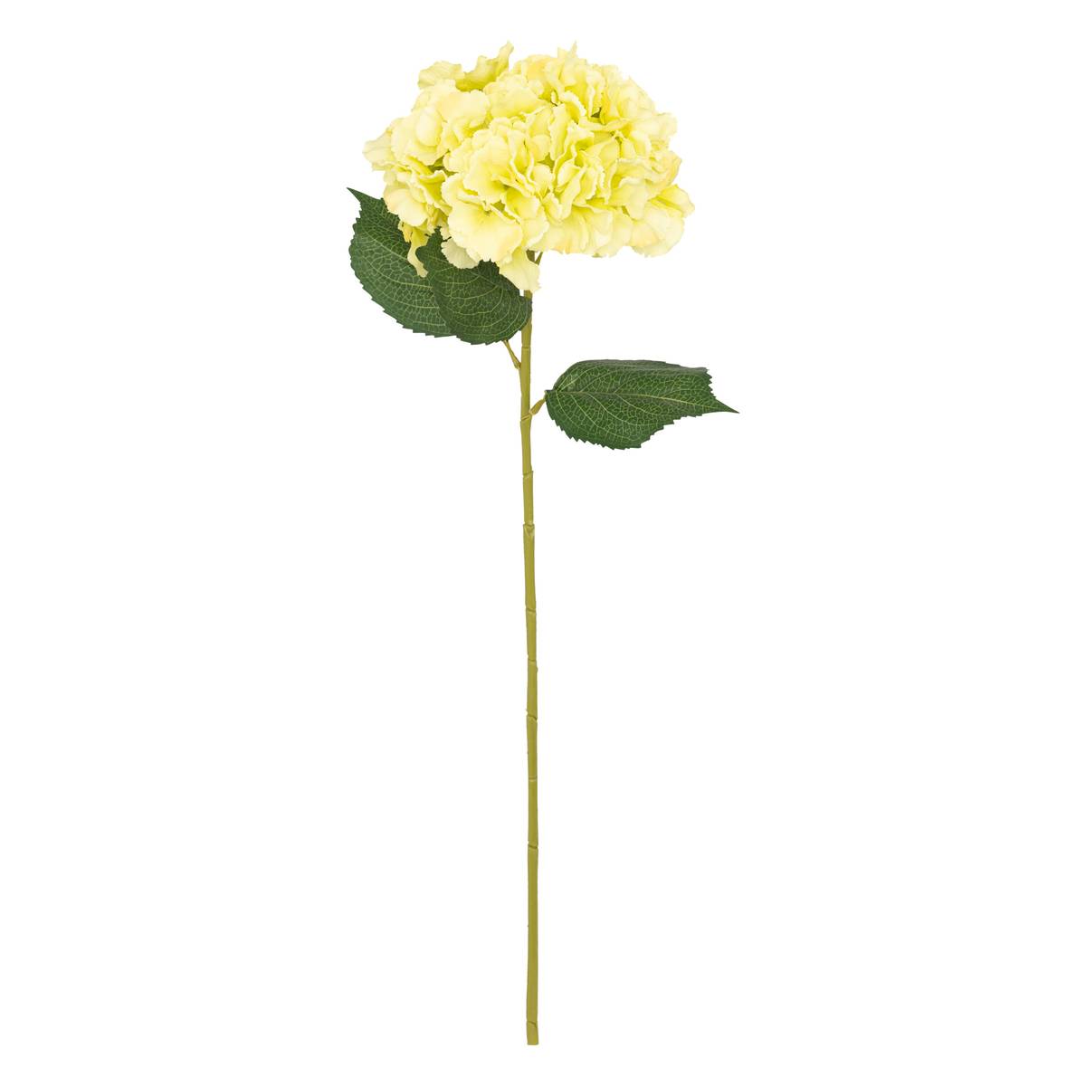 Artificial Hydrangea Stem Light Green, H.83 cm Light green