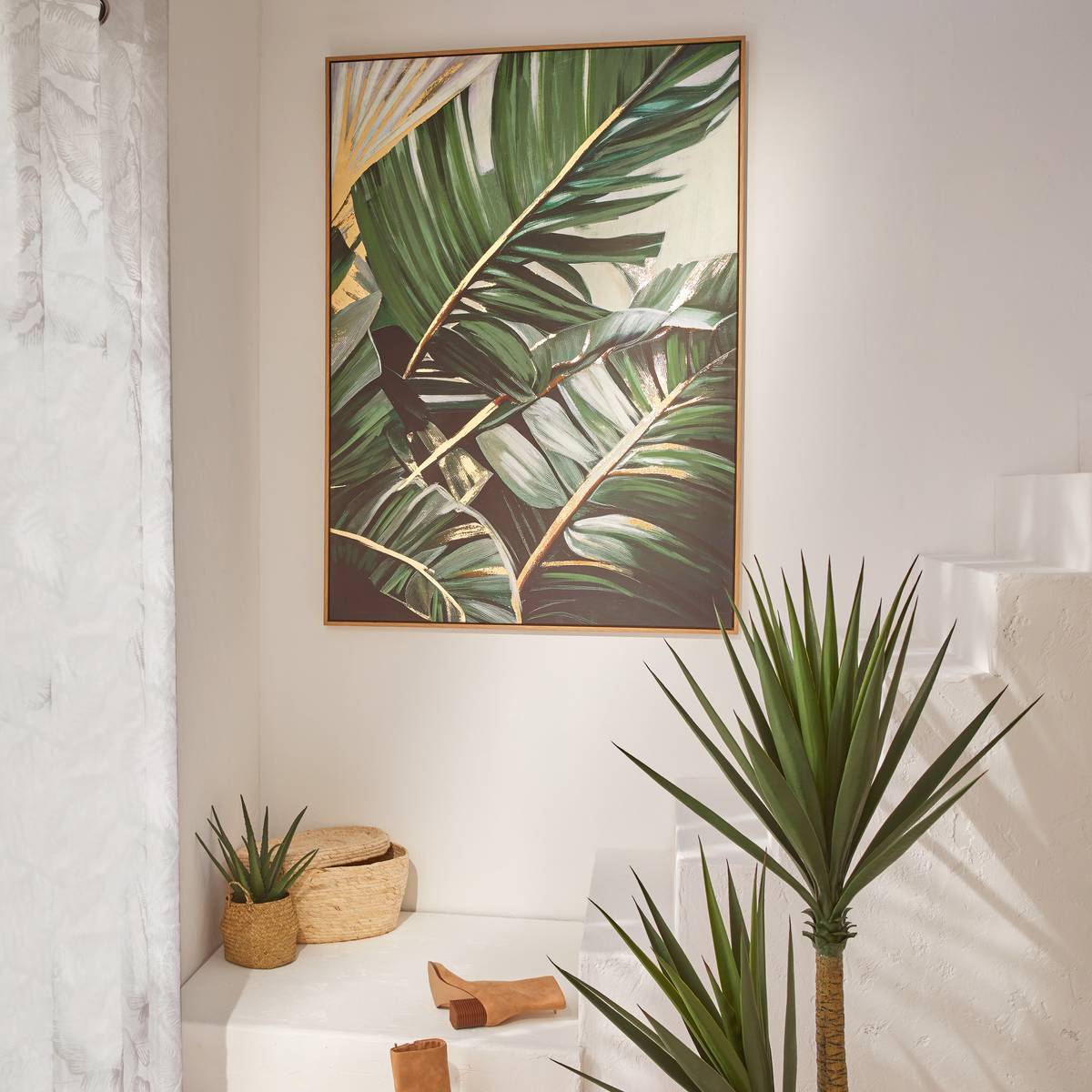 Framed Painting "Tahina" Multicolor, 100x140 cm Multicolored