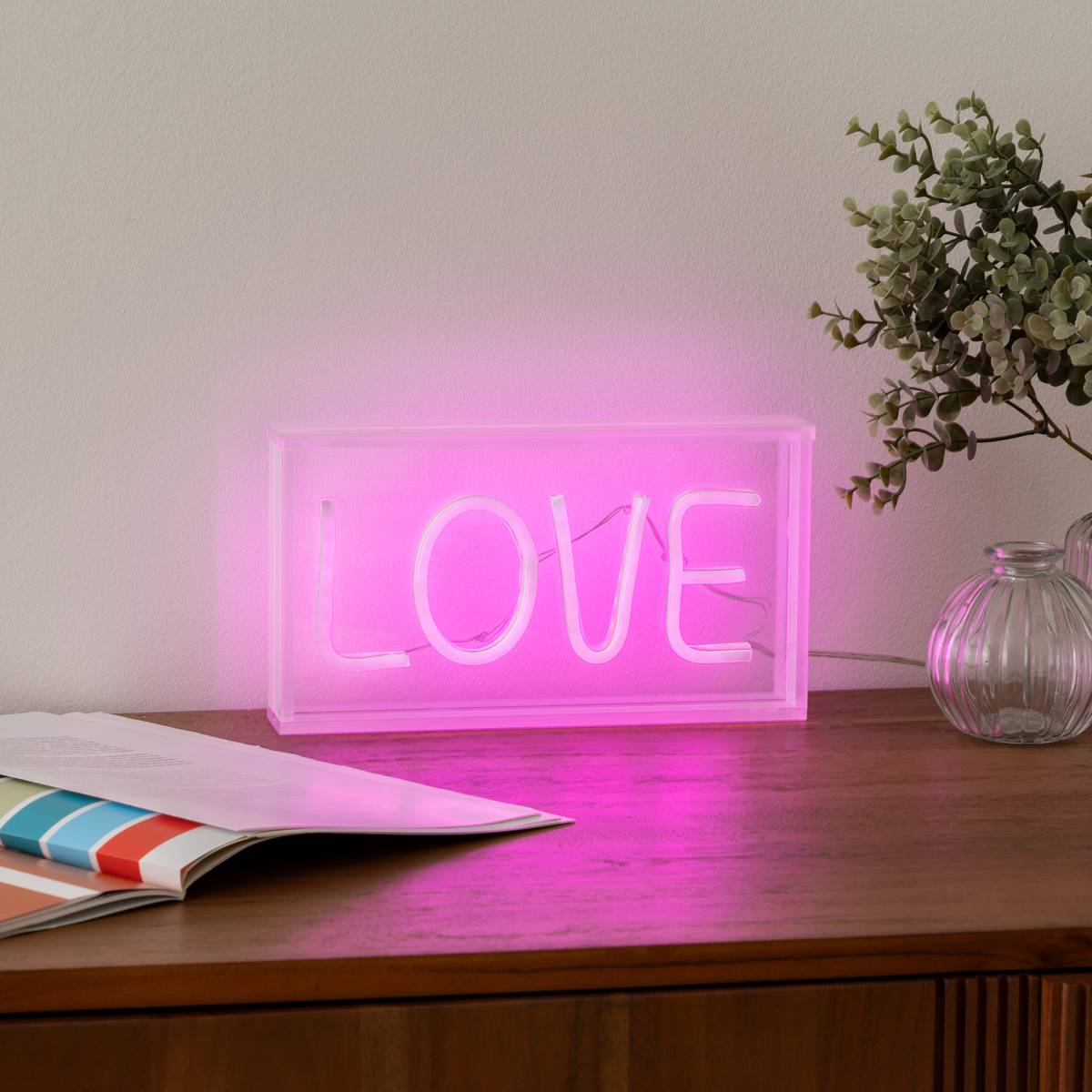 LED Neon Table Light Love - ATMOSPHERA Official Website
