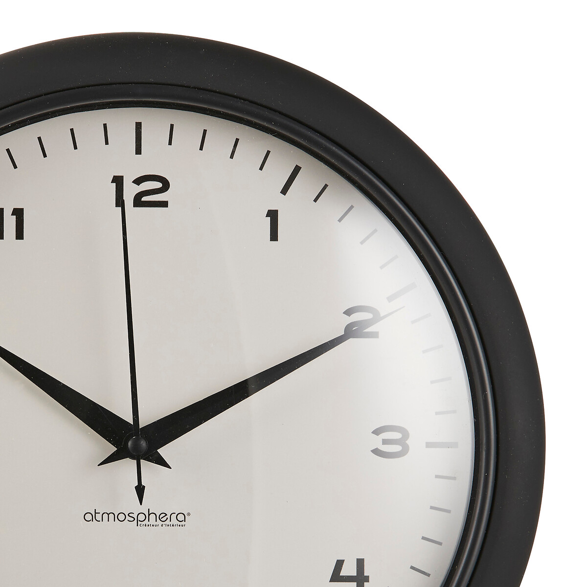 Clock "Clarisse" D. 28 cm Black