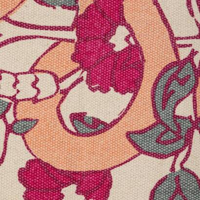 Rug "wild" tufted cotton, celadon green, 120x170 cm
