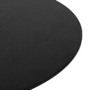 Dining Table "Elias" Black, D.102x76 cm Black