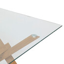 Dining Table "Jorel" Brown, 180x90x74.5 cm Brown