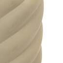 Twisted Vase "Coby" Ceramic, Light Green, H.25.5 cm Light green