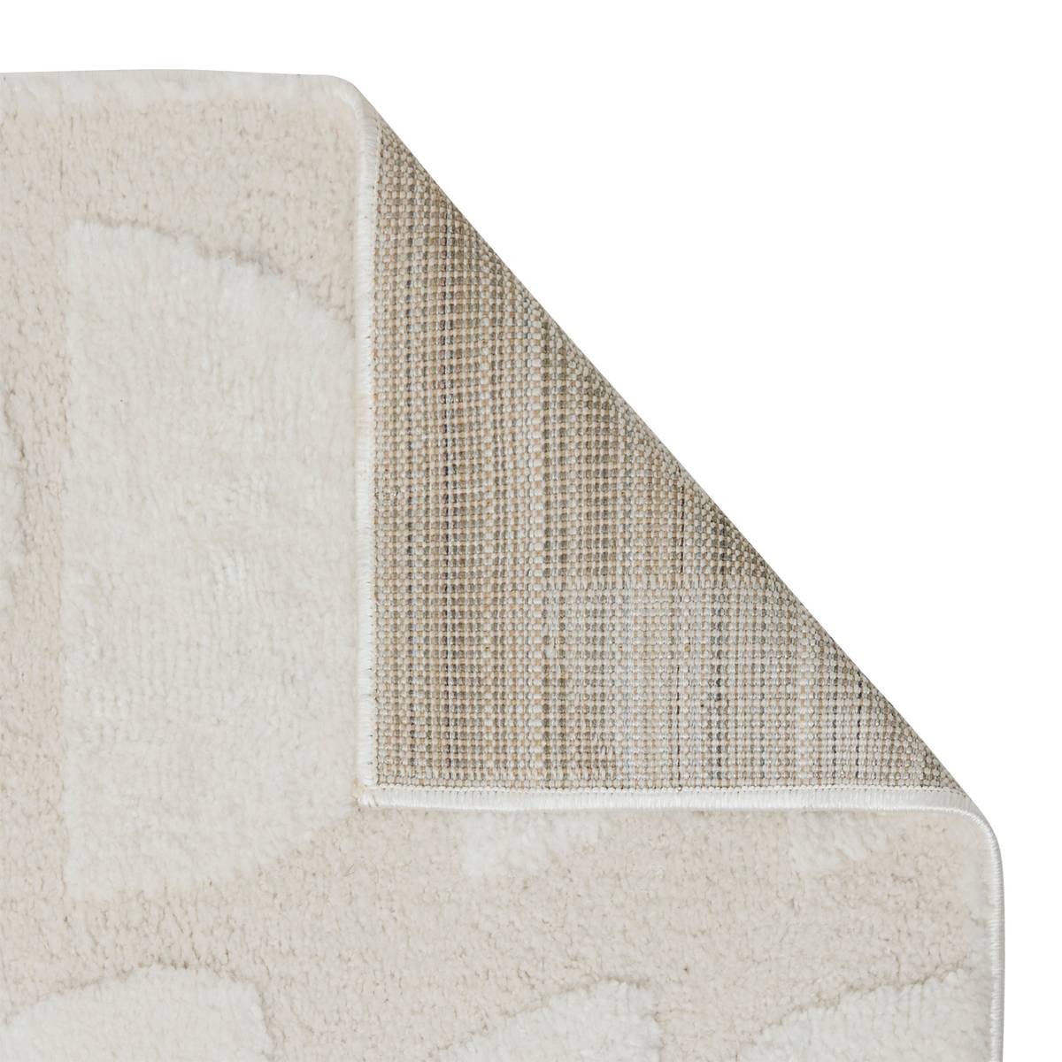 Alfombra efecto lana "Anoai" Blanco, 150x100 cm Modelo A