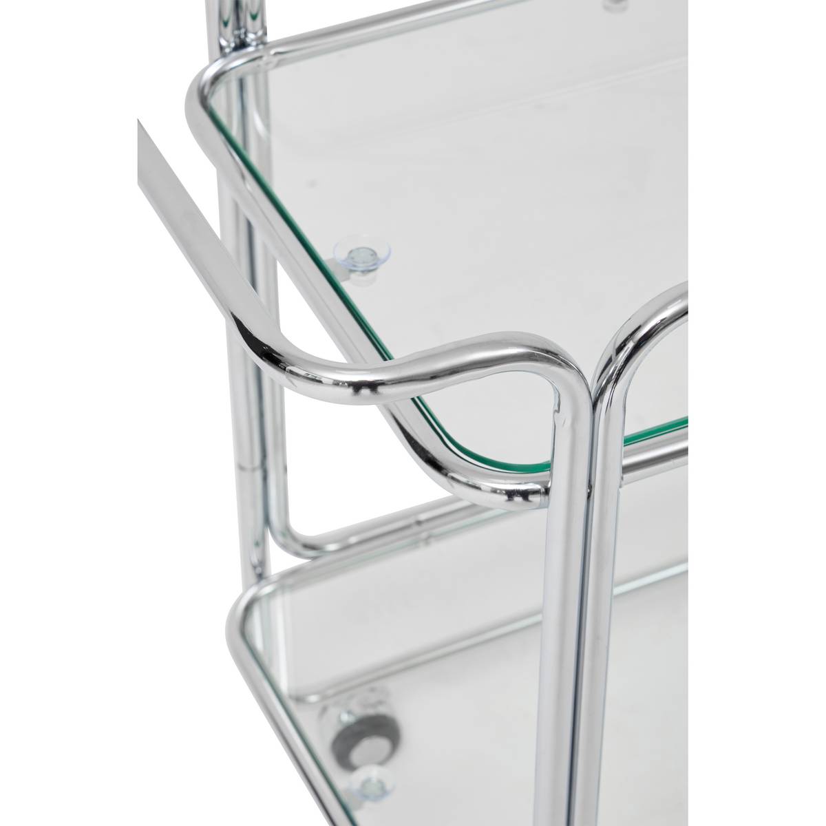 Carrito "Hornell" Plata, 92x40 cm Plata