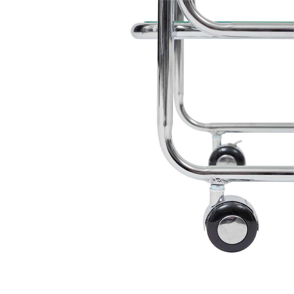 Carrito "Hornell" Plata, 92x40 cm Plata