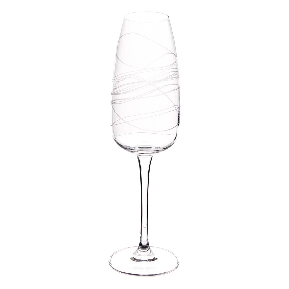 Lote de 4 copas de champ&aacute;n "Talia" Cristalino, 290 ml, Transparente Transparente