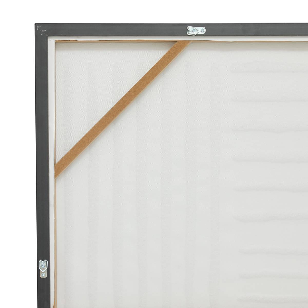 Lienzo pintado enmarcado "Roshan" Verde, 116x75 cm Verde