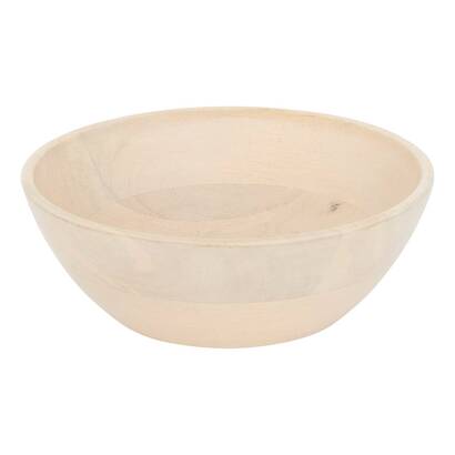 Ensaladera "madera de mango" madera de mango, &Oslash; 18 cm, beige