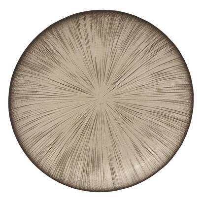 Plato de postre "gloria" vaso, d.22 cm, champ&aacute;n