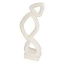 Decoraci&oacute;n para colocar "Wonj" Blanco, 26x13,3 cm Blanco