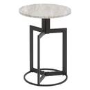 Mesa Auxiliar "Tusco" Negro, 35x35 cm Negro