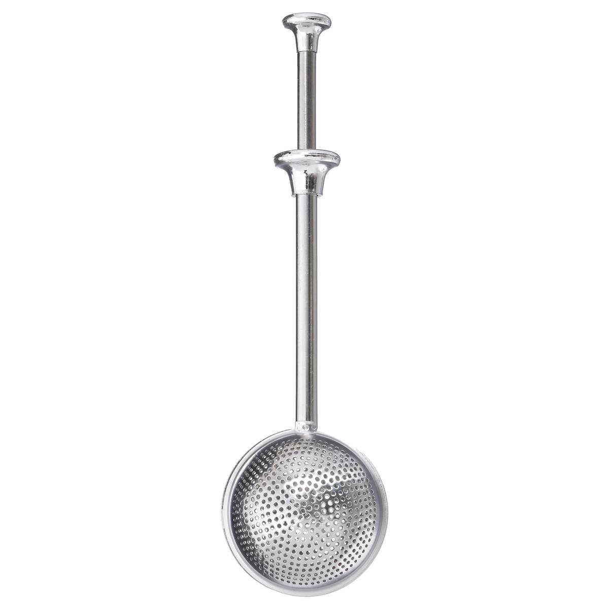 Bola de té "Pistón" 50 ml, Plata Plata